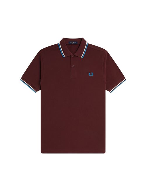 polo FRED PERRY | M3600PZ63 BORDEAUX